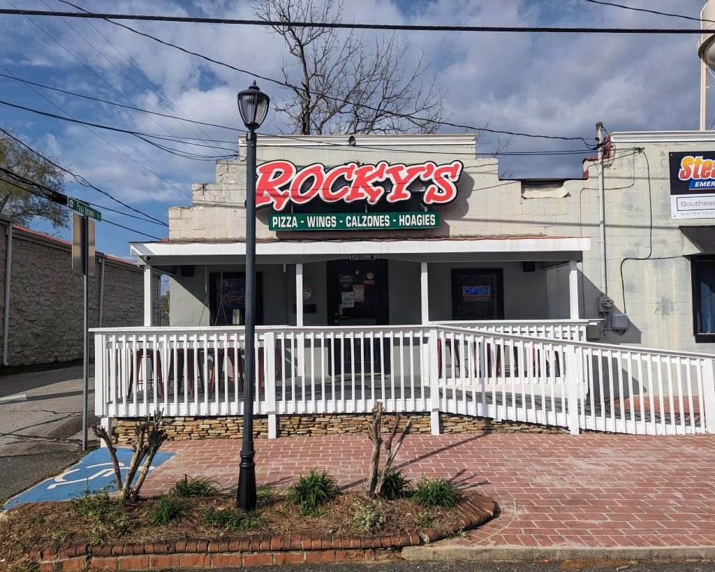 Our Location - Rocky's Pizza